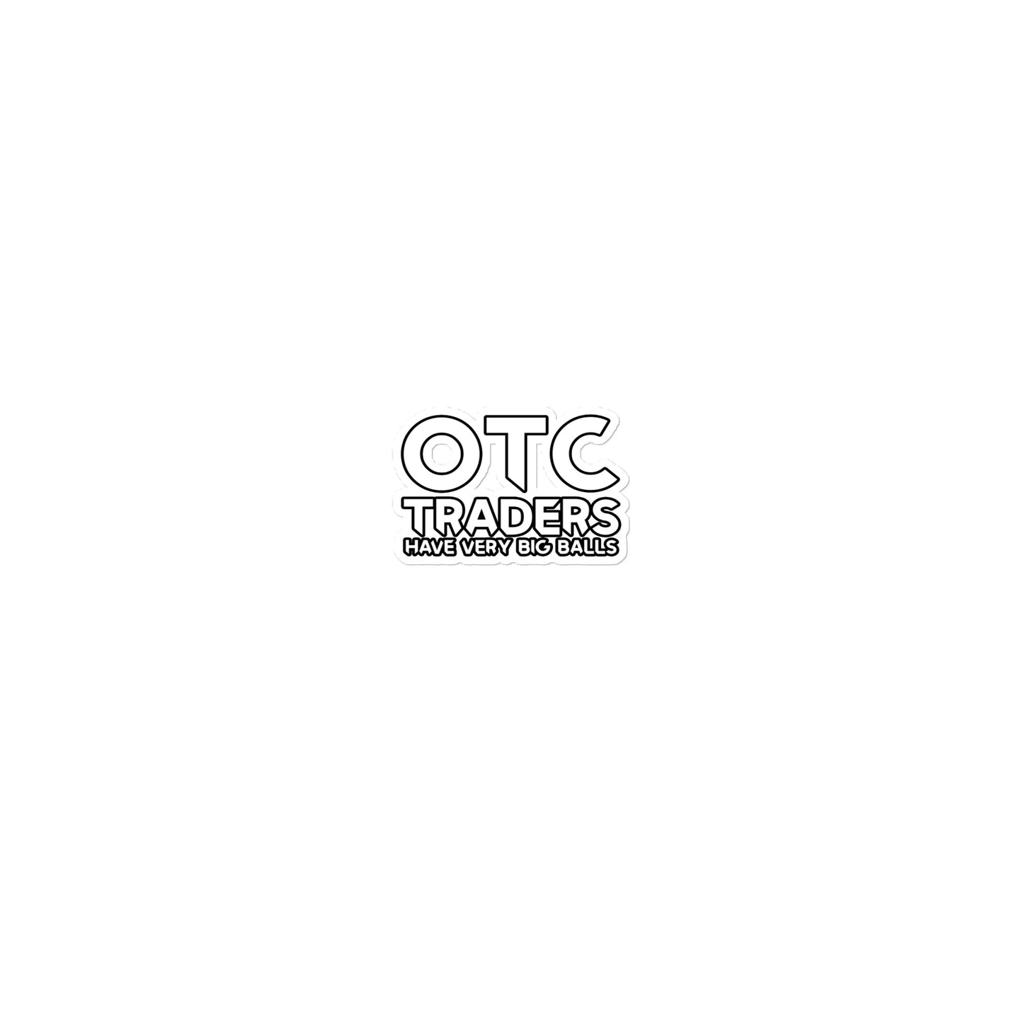 OTC TRADER - Design Bubble-free Trading Stickers