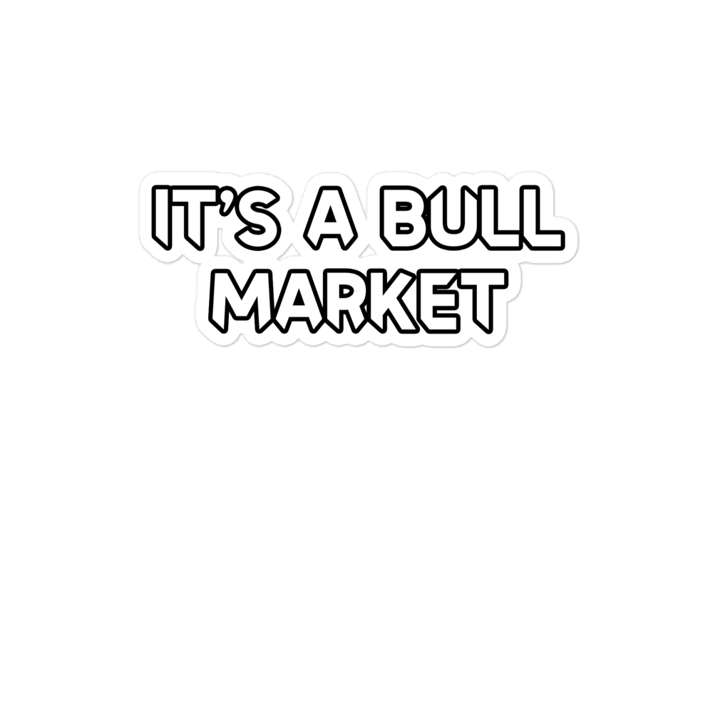 Best bull market stickers