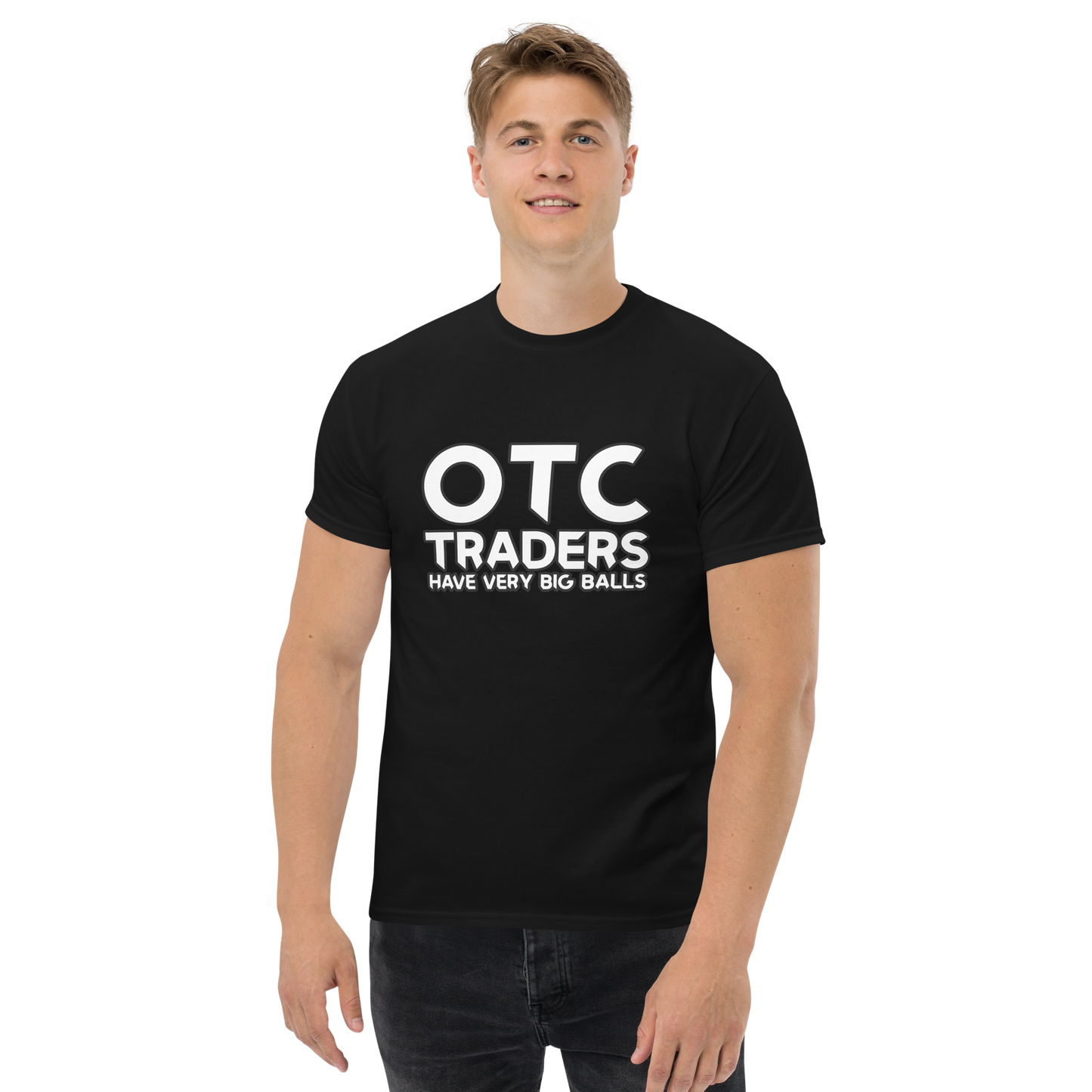 Stylish and cozy OTC Trader tee