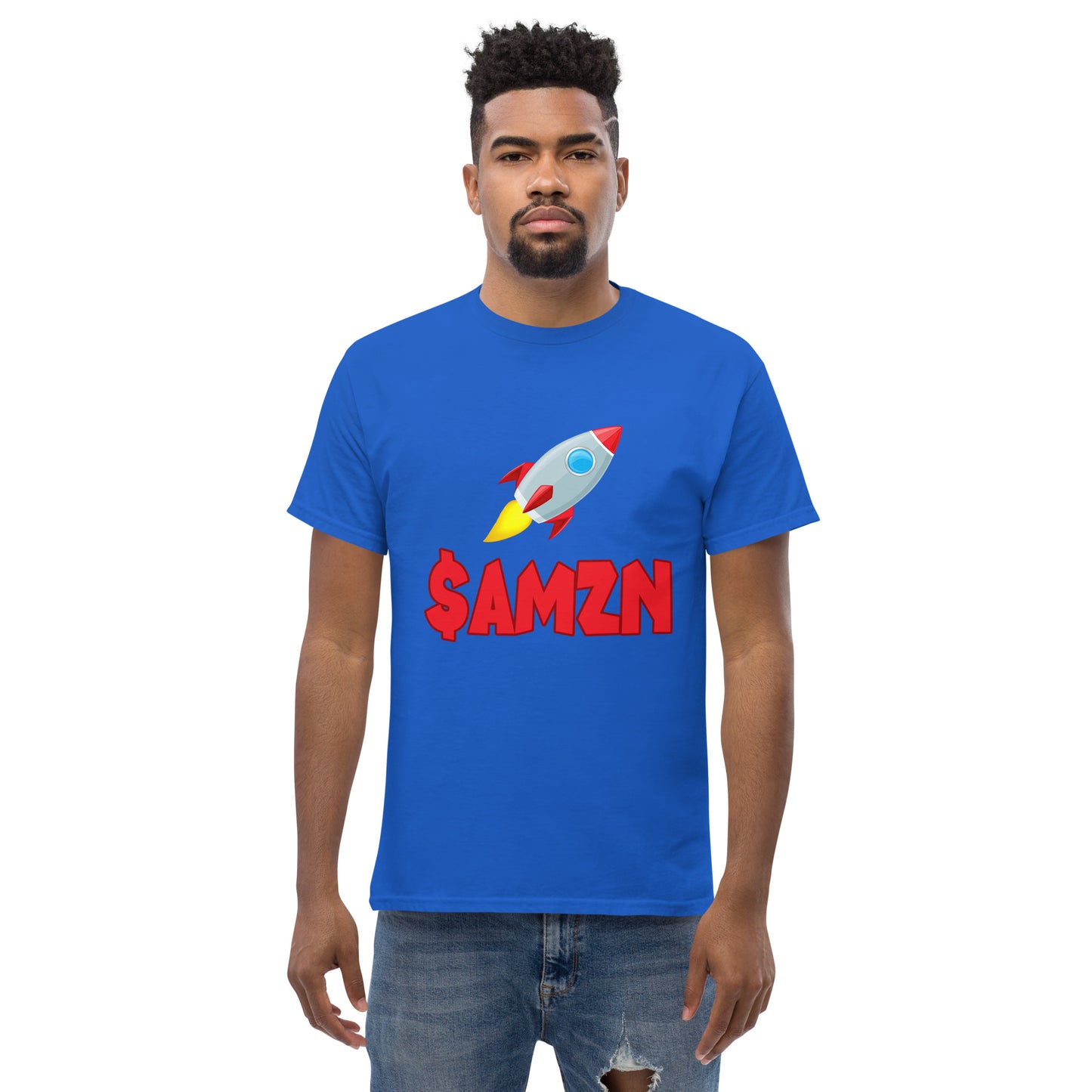 AMZN-Rocket Trading Design Classic Tee