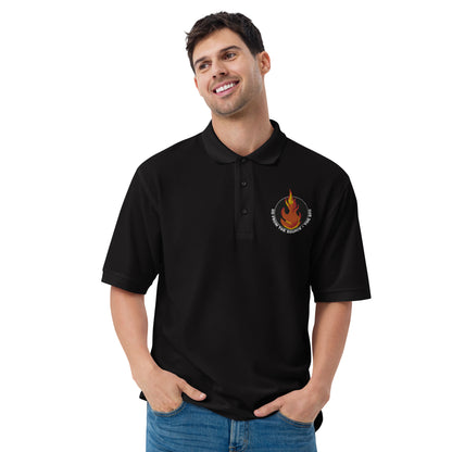 Buffalo Fireside Chats Men's Premium Polo