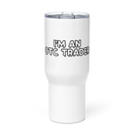 OTC-Trader- Travel Mug With A Handle