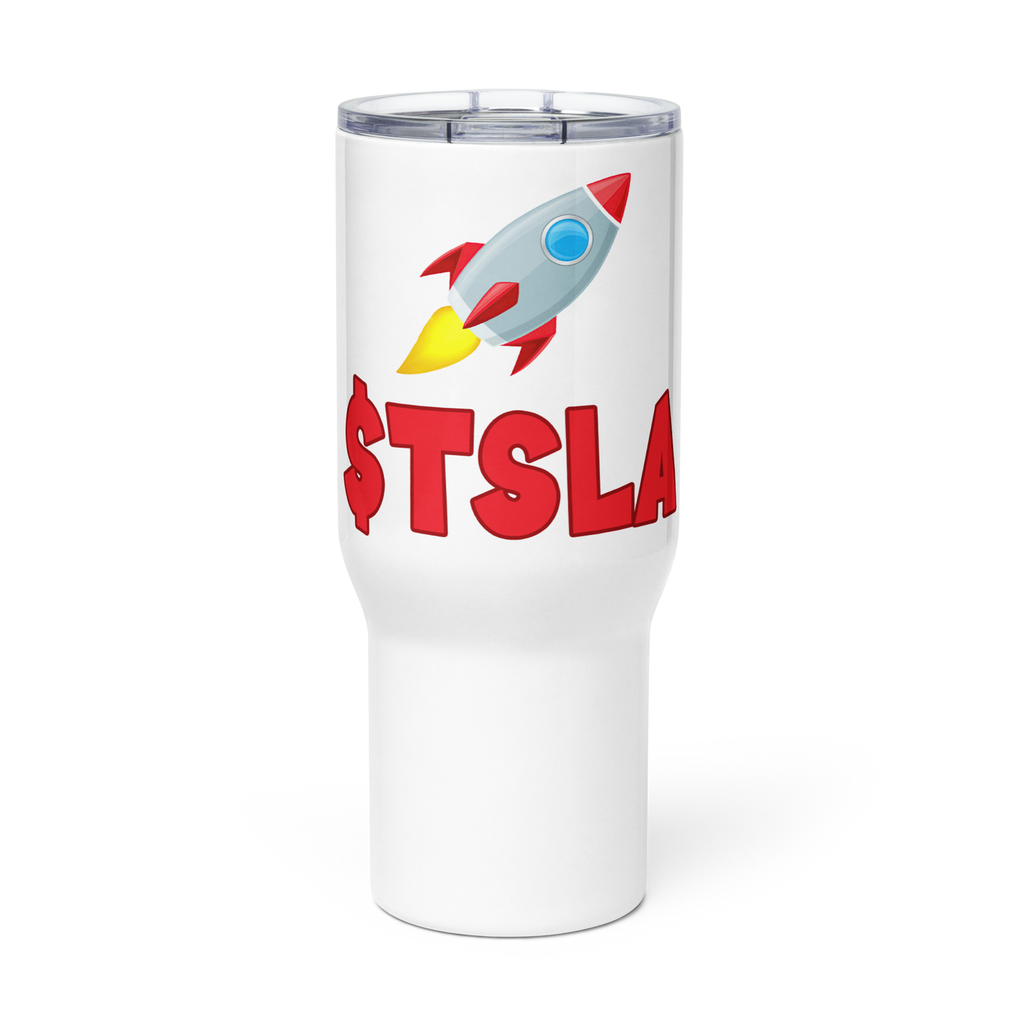 TSLA-Rocket Handle Mug