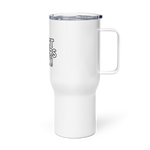 Short Sellers Suck- Travel mug with a handle