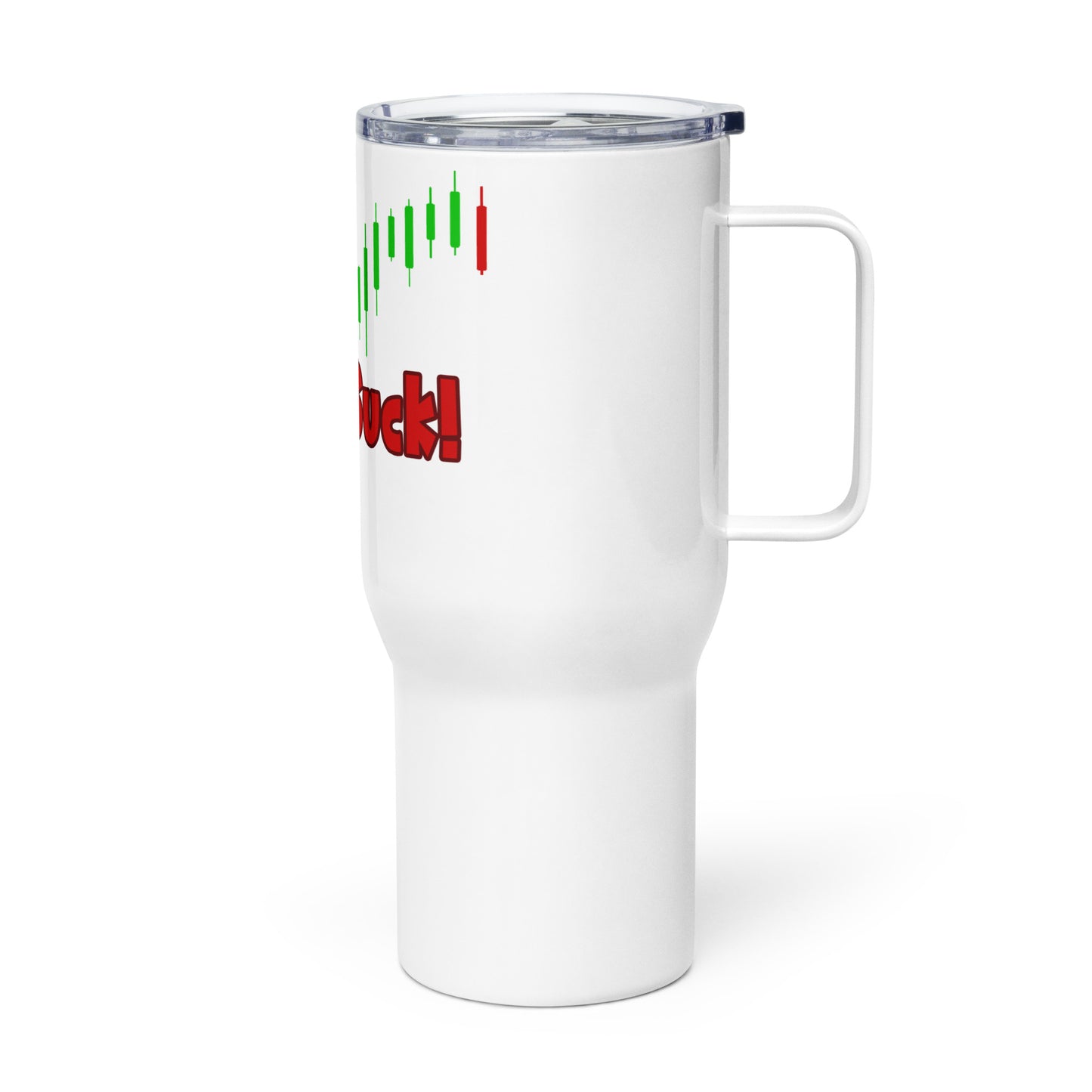 Stock Market Motif Tumbler