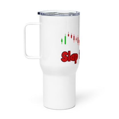 Slap The Ask - Travel mug with a handle