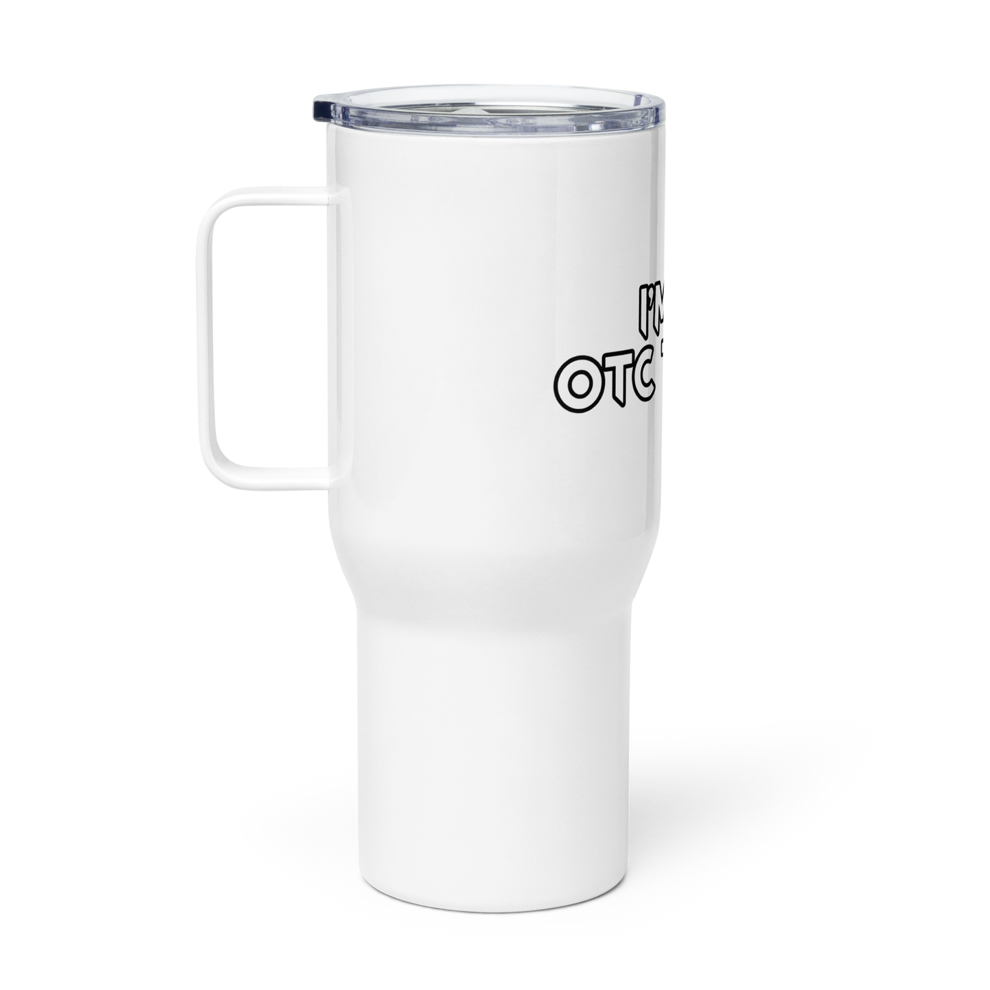 OTC-Trader- Travel Mug With A Handle