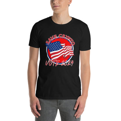 SAVE CRYPTO VOTE 2024 Unisex T-Shirt