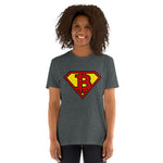 SUPER BITCOIN HERO Short-Sleeve "SOFT" Unisex T-Shirt