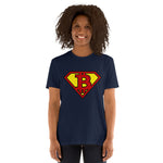 SUPER BITCOIN HERO Short-Sleeve "SOFT" Unisex T-Shirt