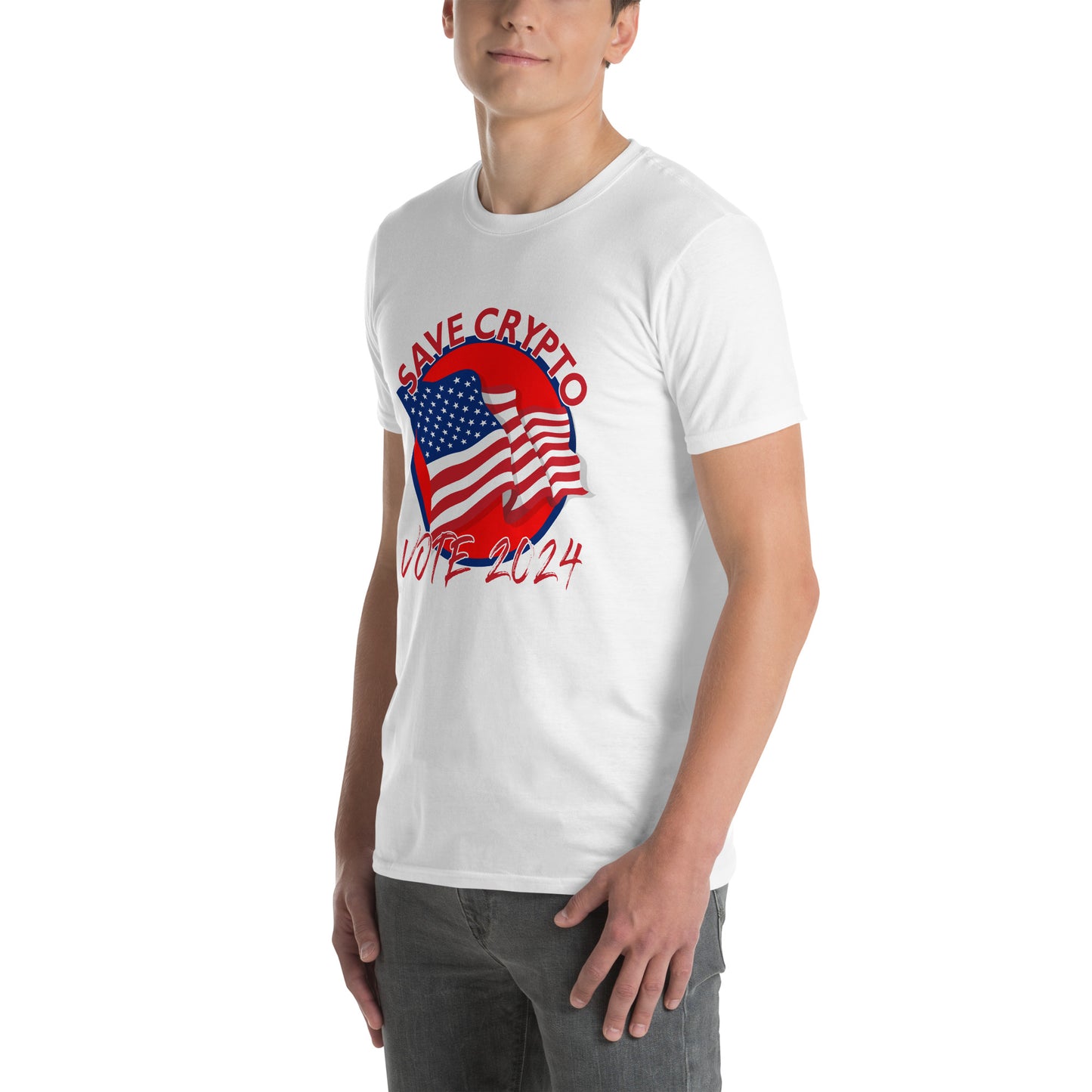 SAVE CRYPTO VOTE 2024 Unisex T-Shirt