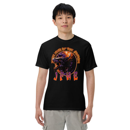 JFHE Year of the Dragon - Unisex garment-dyed heavyweight t-shirt