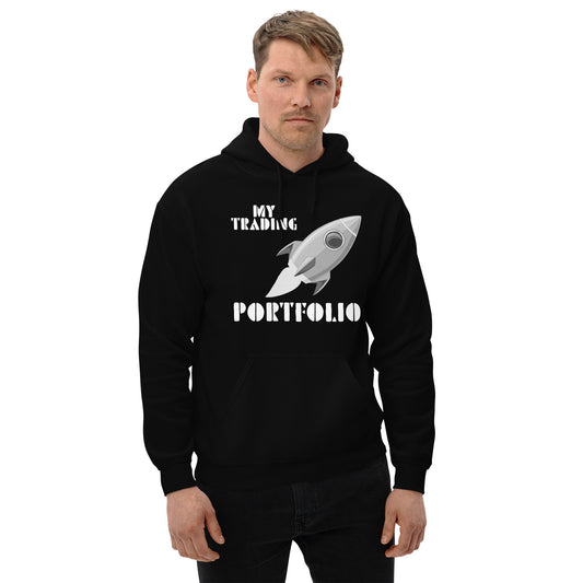 Trading-themed unisex hoodie