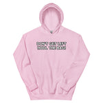 cotton face hoodie