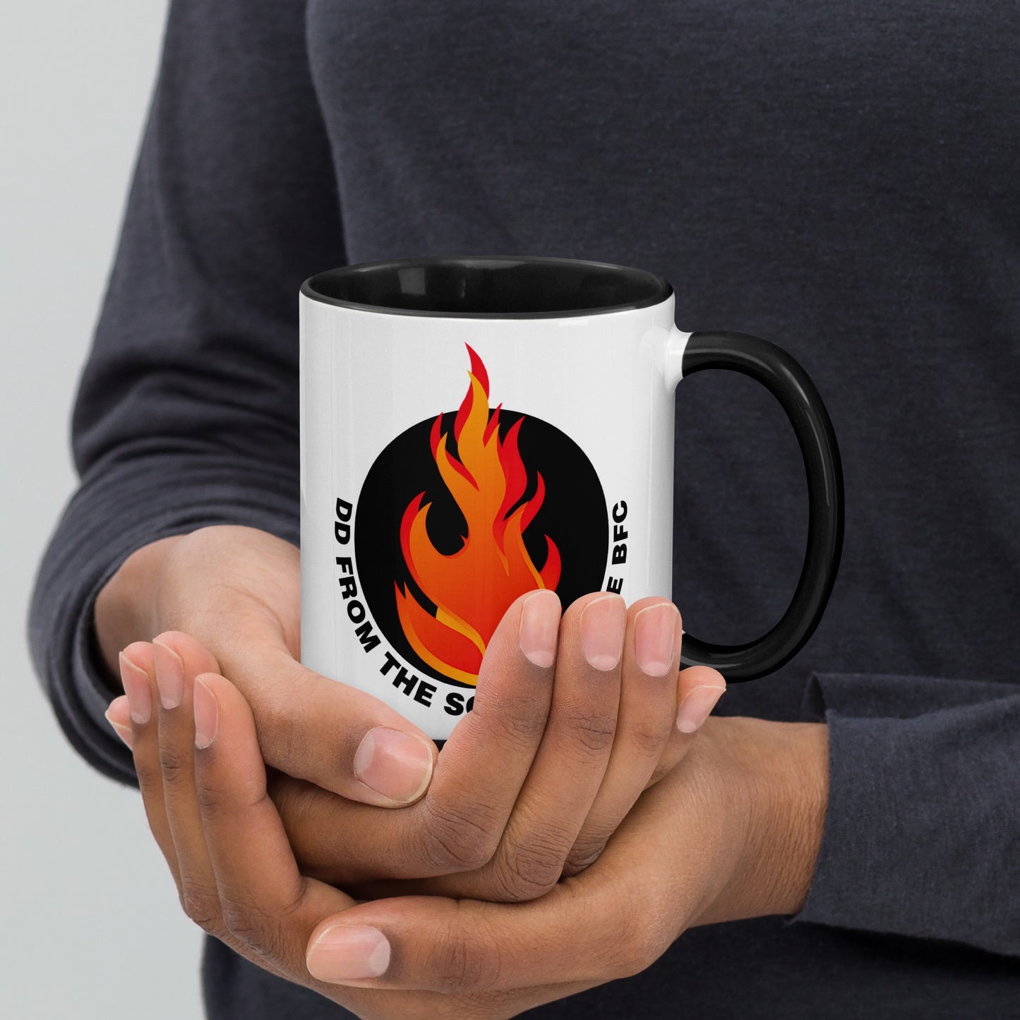 Buffalo Fireside Chats Mug with Color Inside