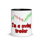 swing trading design Stylish mug