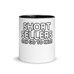 Short-Sellers Design Trading Color Inside Ceramic  Mug