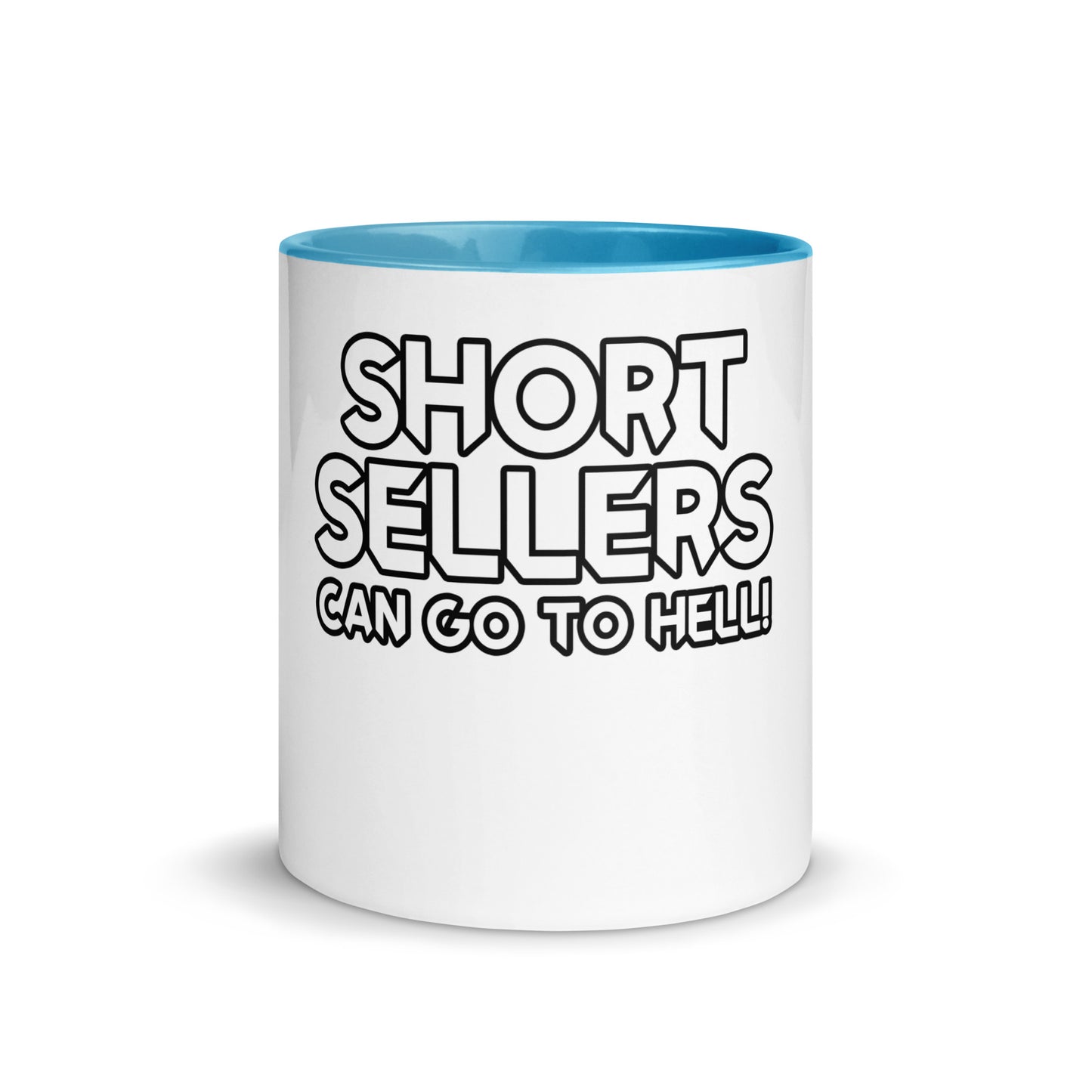 Short-Sellers Design Trading Color Inside Ceramic  Mug