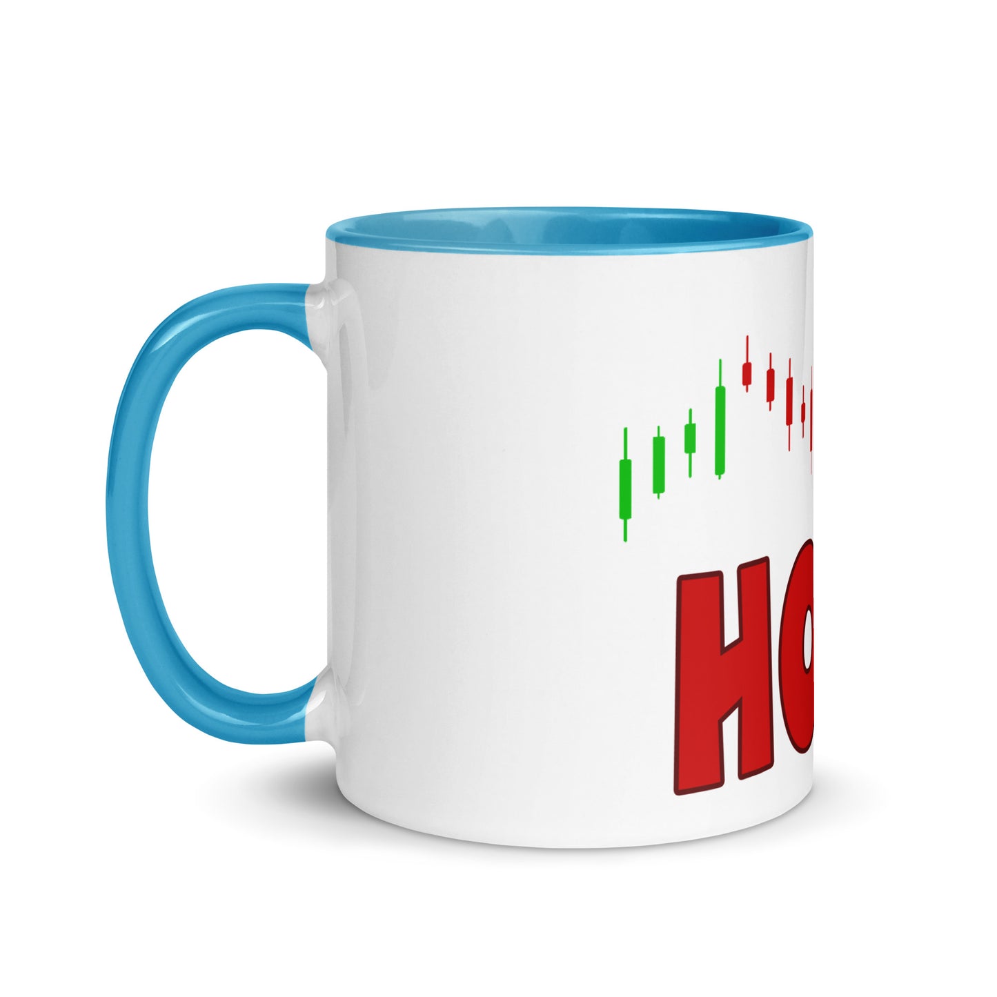 HODL - Mug with Color Inside