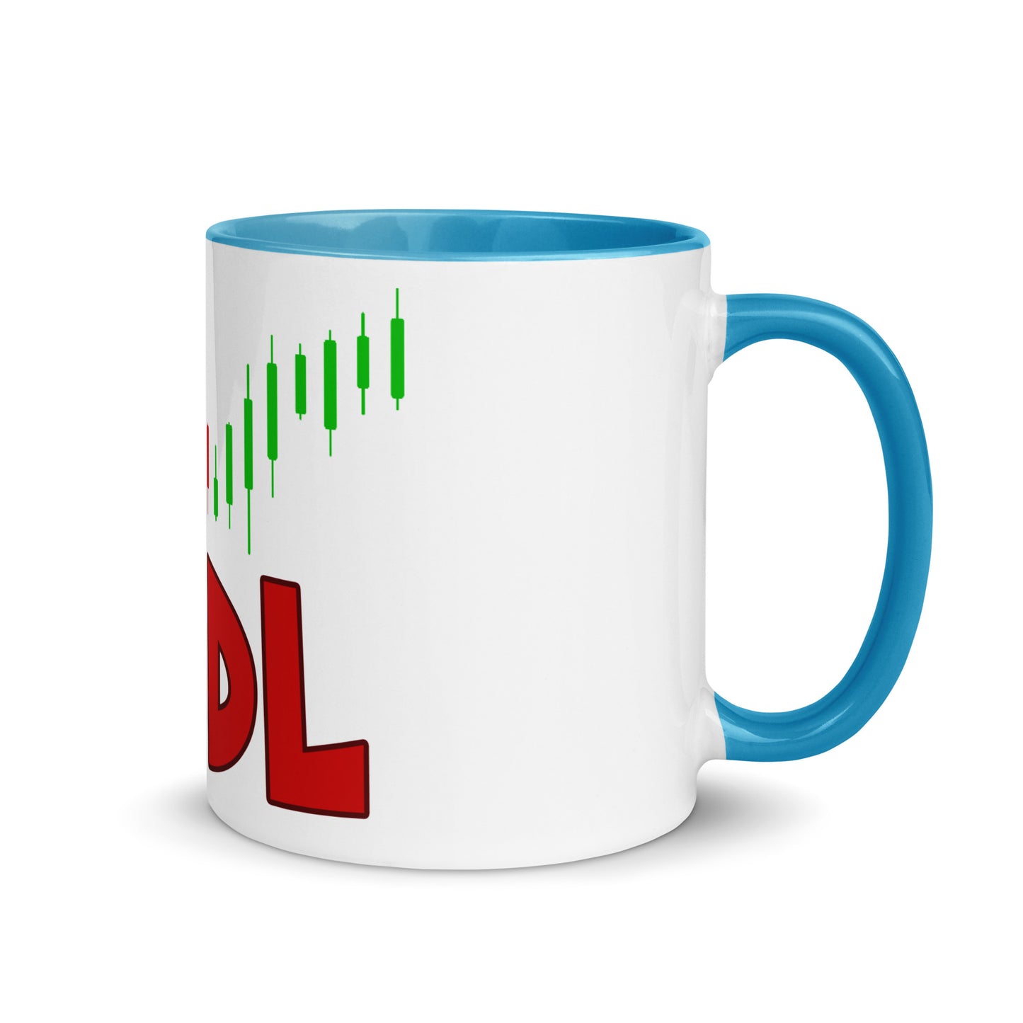 HODL - Mug with Color Inside