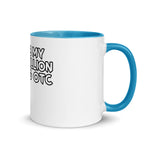 "First Million" Unique Design Mug with Color Inside