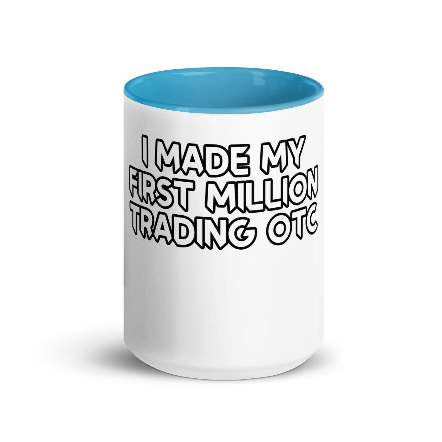 "First Million" Unique Design Mug with Color Inside