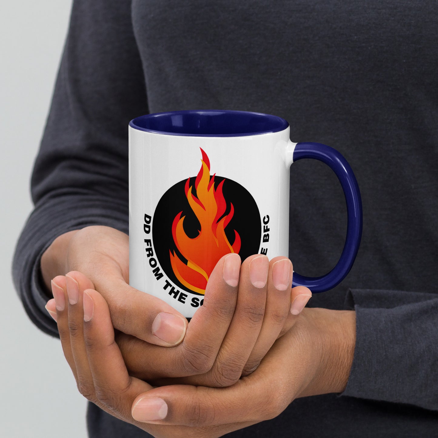 Buffalo Fireside Chats Mug with Color Inside