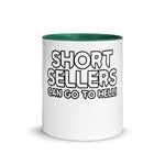 Short-Sellers Design Trading Color Inside Ceramic  Mug