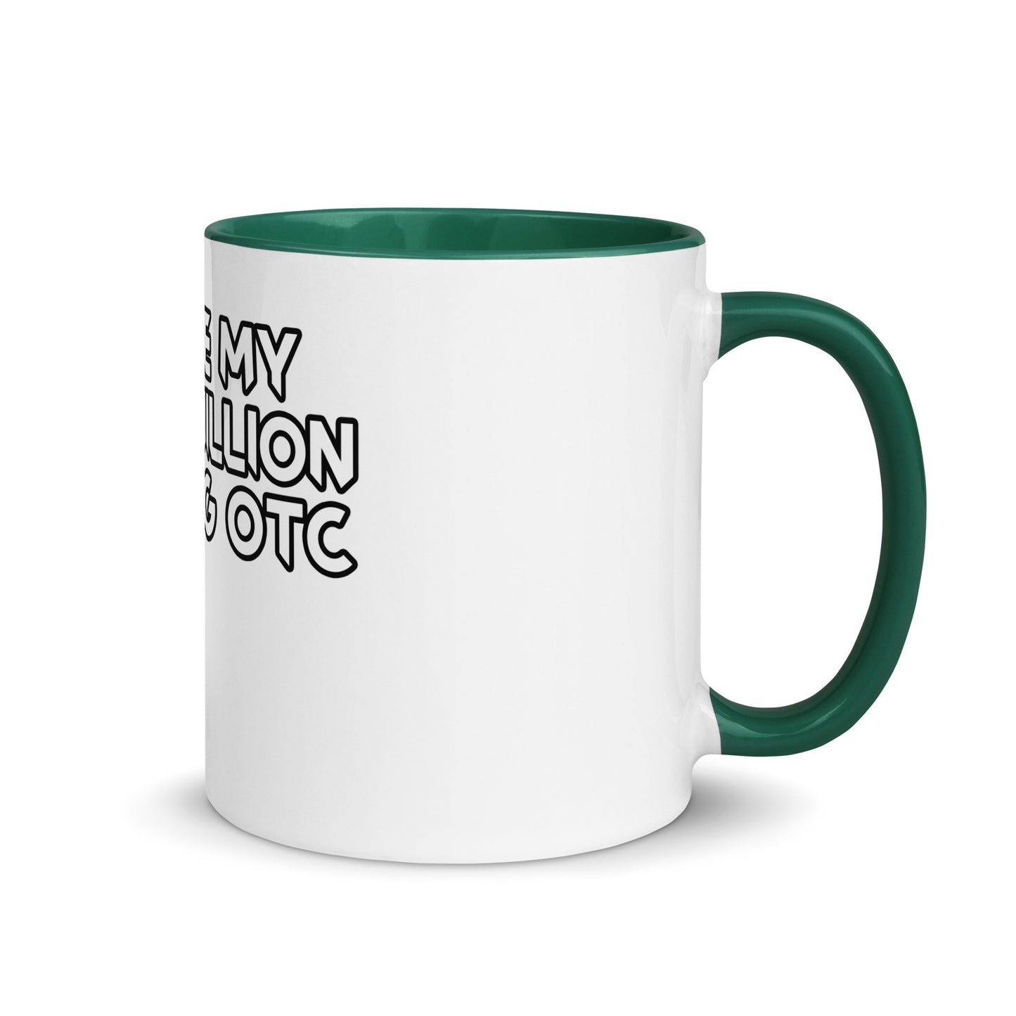 "First Million" Unique Design Mug with Color Inside