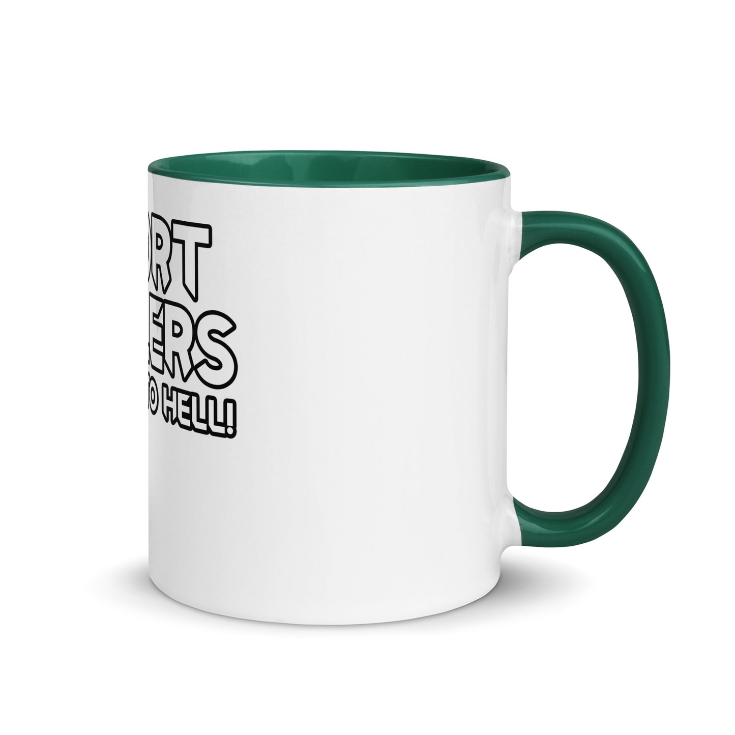 Short-Sellers Design Trading Color Inside Ceramic  Mug