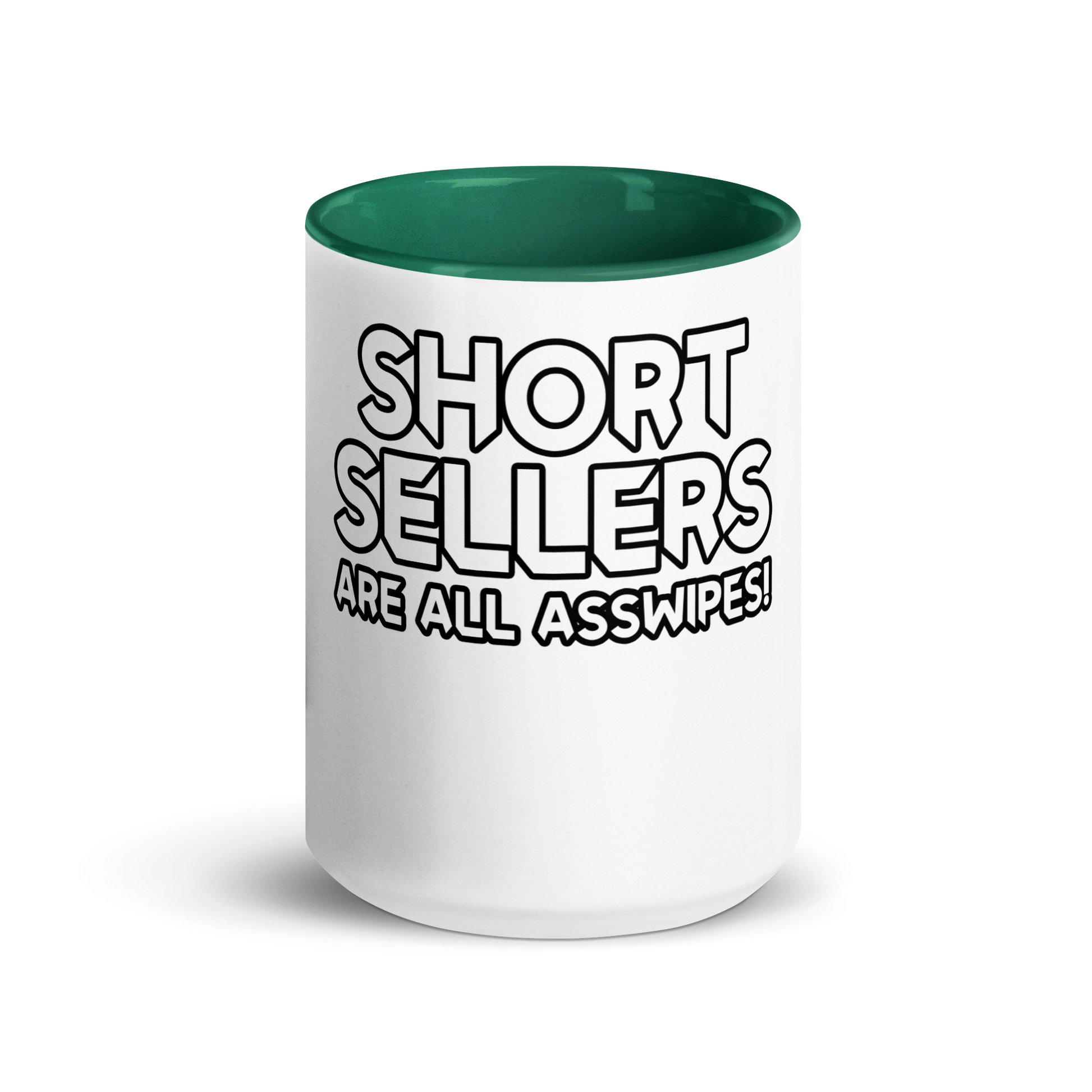 Investment concept color inside mug