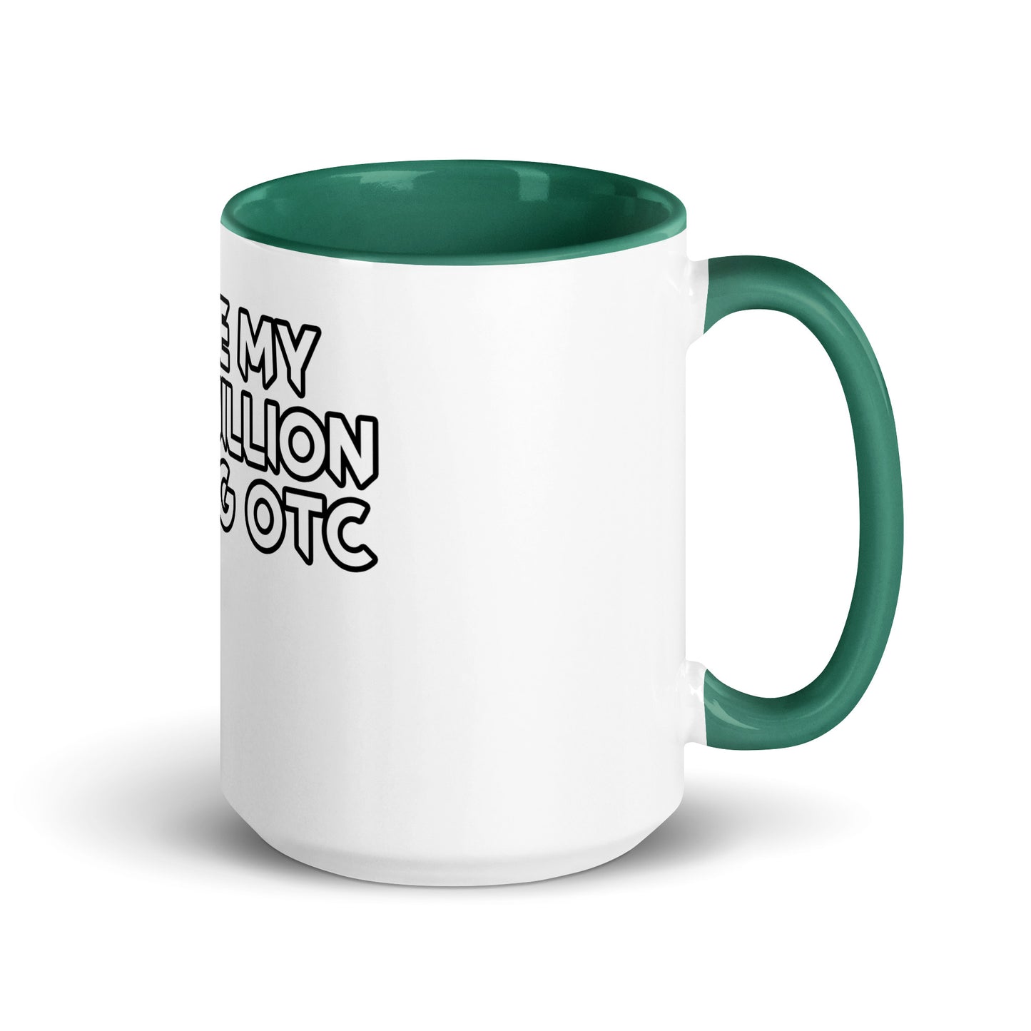 "First Million" Unique Design Mug with Color Inside