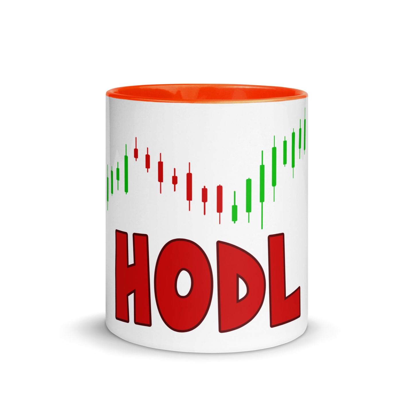 HODL - Mug with Color Inside