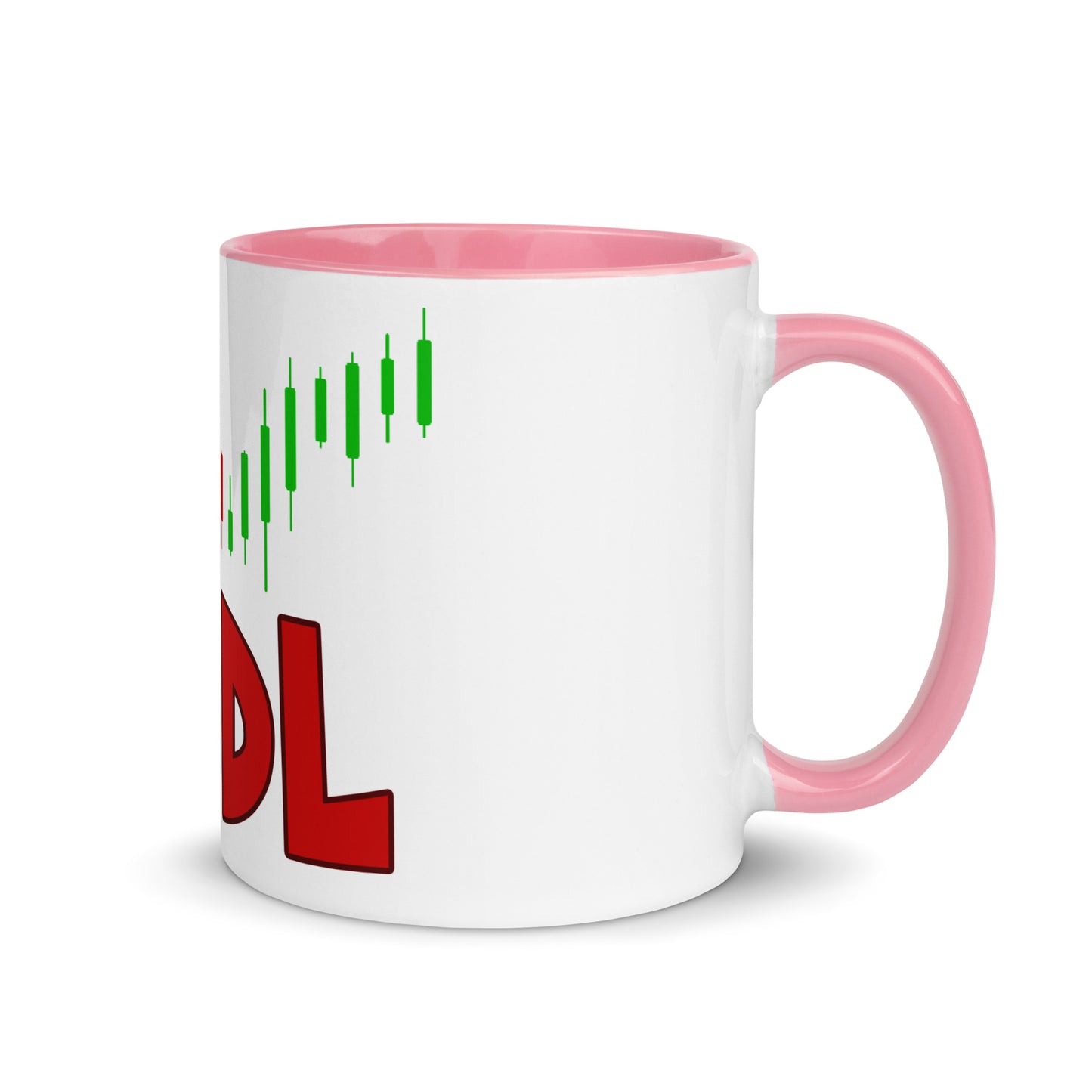 HODL - Mug with Color Inside