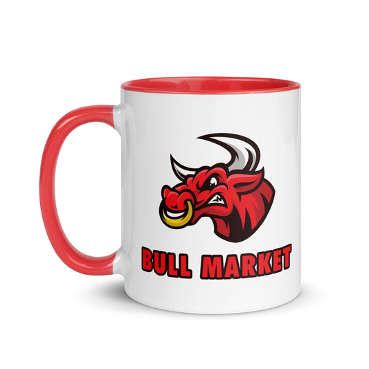 Bull Market Mug with Color Inside