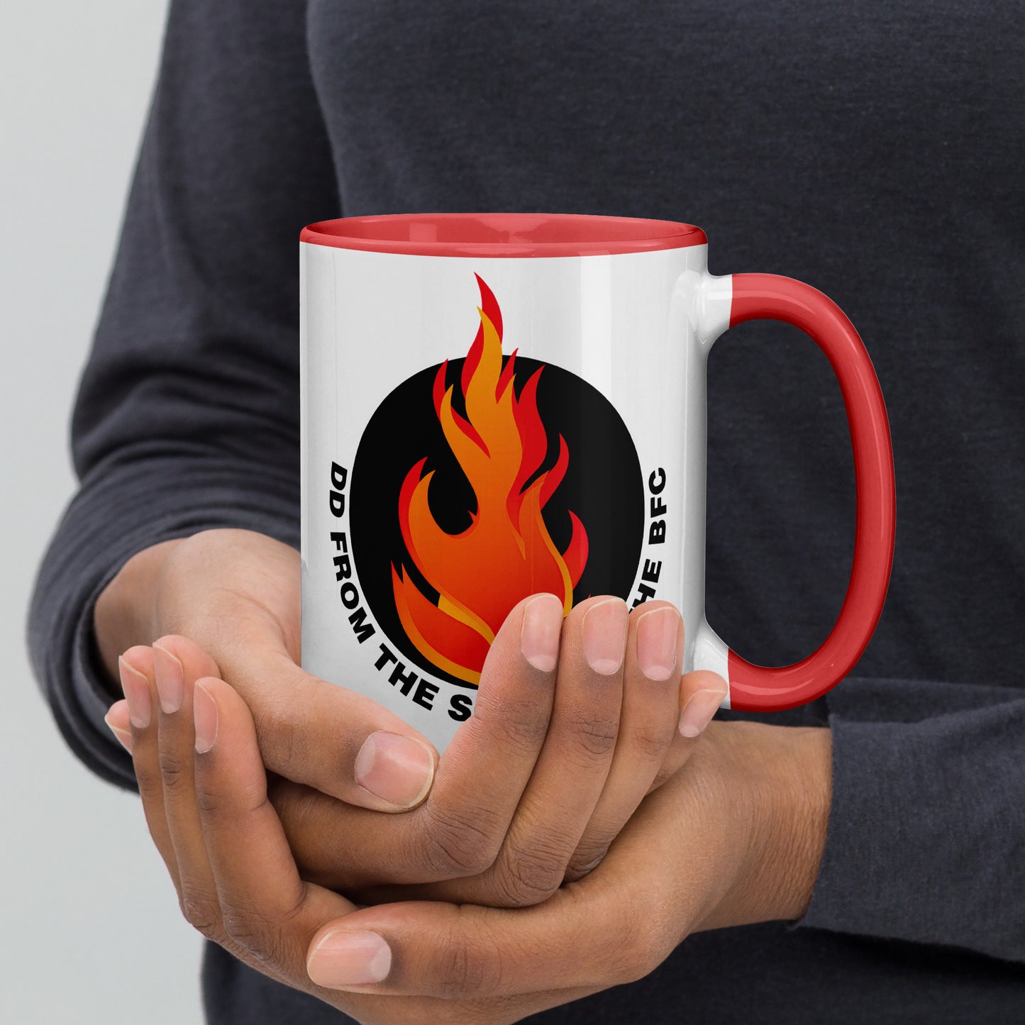 Buffalo Fireside Chats Mug with Color Inside