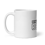 Penny Stocks Rock- White glossy mug