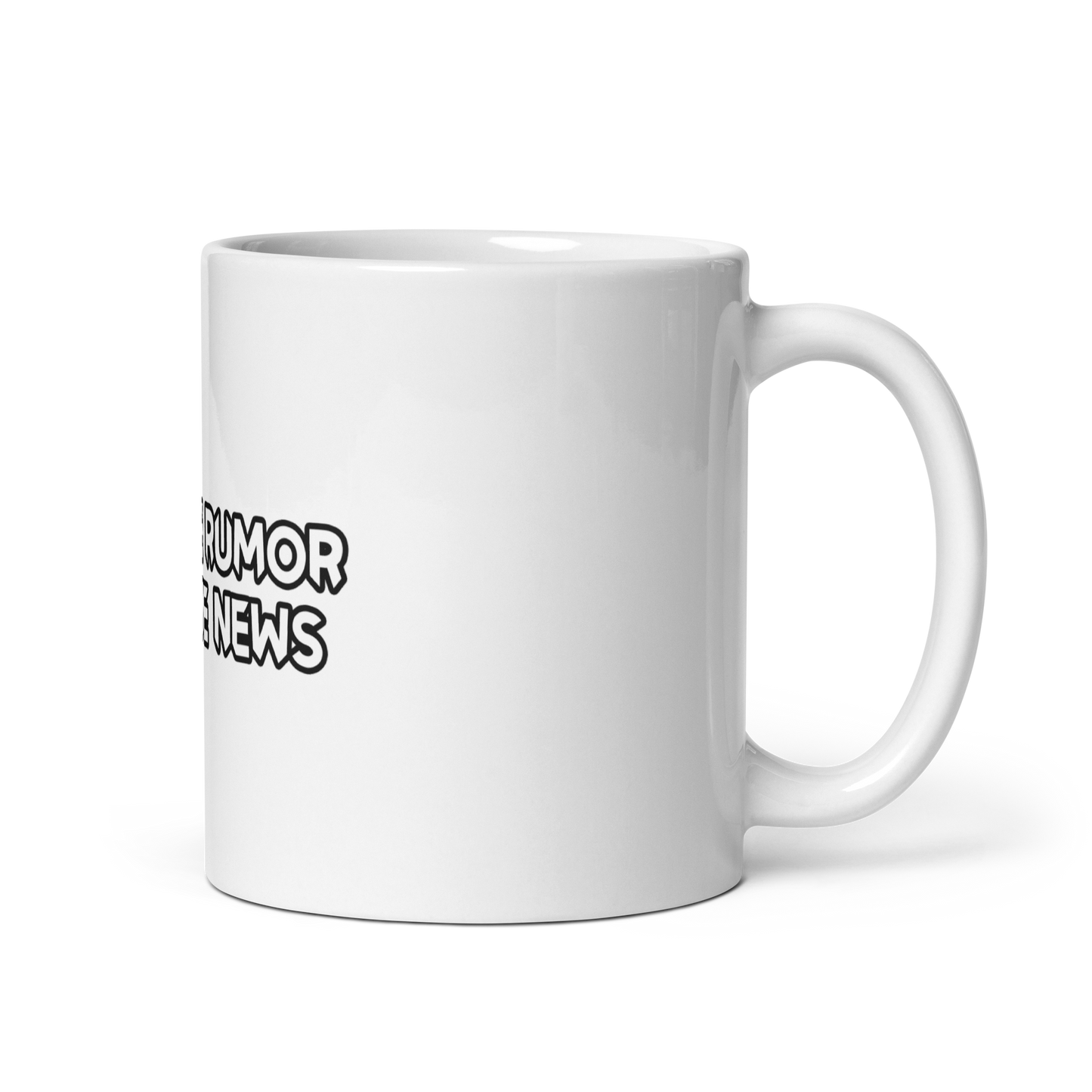 Buy Rumor Sell News- White Glossy Mug