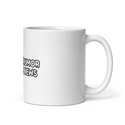 Buy Rumor Sell News- White Glossy Mug