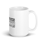 Penny Stocks Rock- White glossy mug