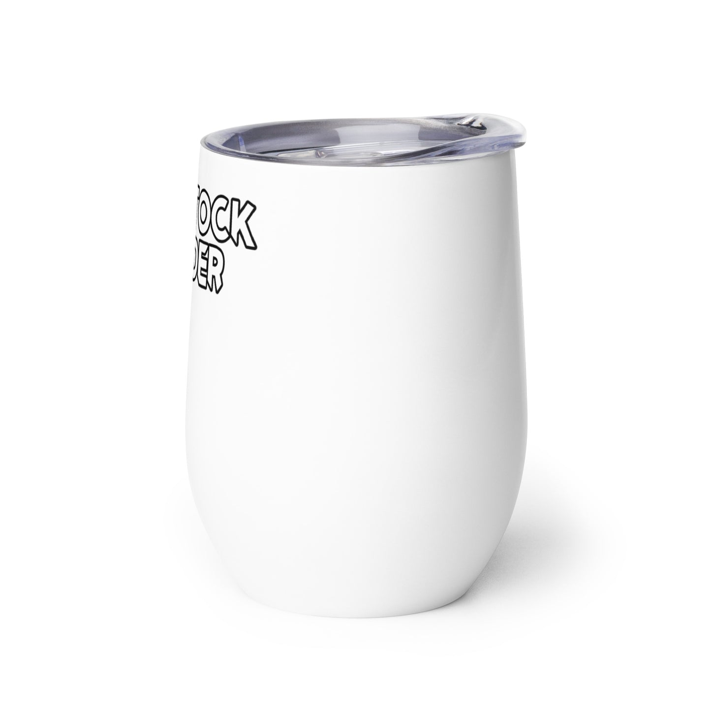 "IPO Stock Trader" Design Ceramic Wine Tumbler